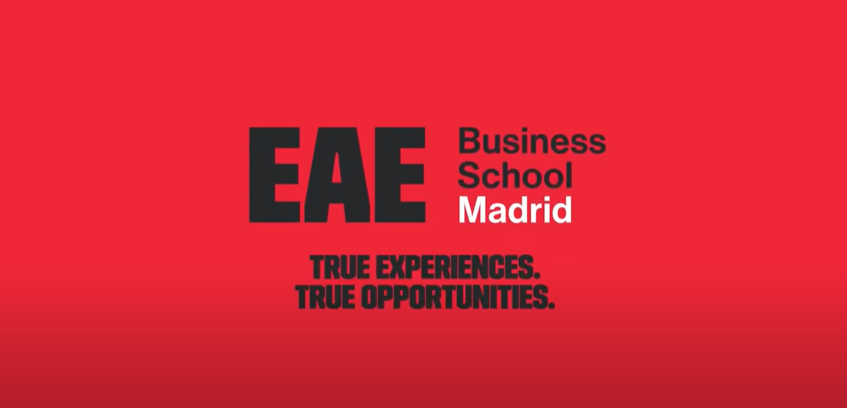 Cartelera vídeo testimonial EAE Madrid
