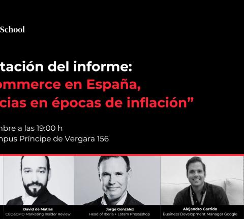 evento-presentacion informe e-commerce Alexia de la Morena