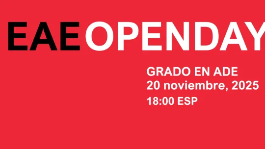 OPEN DAY grado ADE 20nov