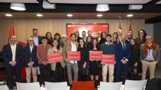 Entrega becas eae madrid