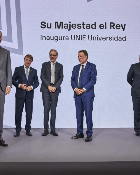 Inauguración Rey UNIE