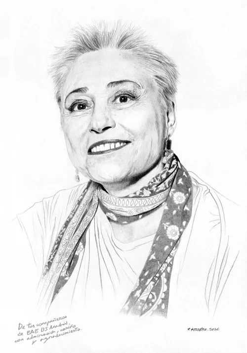 Retrato de Esther González