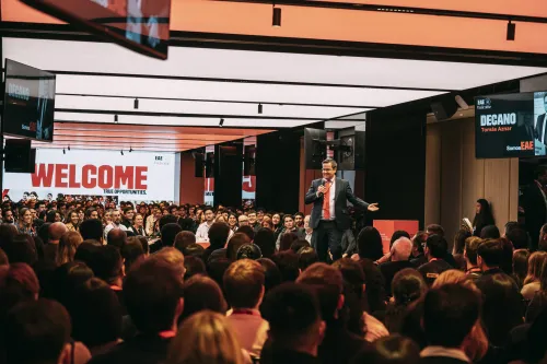 Tomás Aznar, decano EAE Madrid da la bienvenida al nuevo curso
